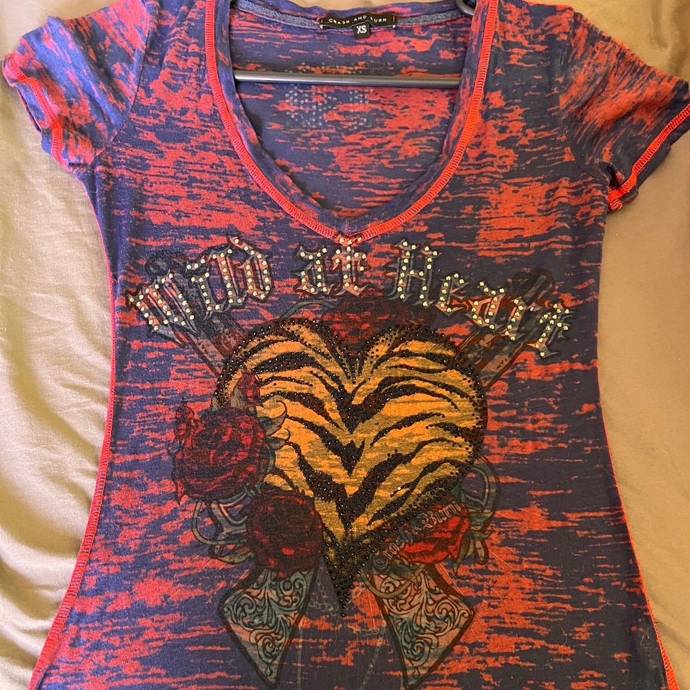 Crash and Burn shirt from Buckle